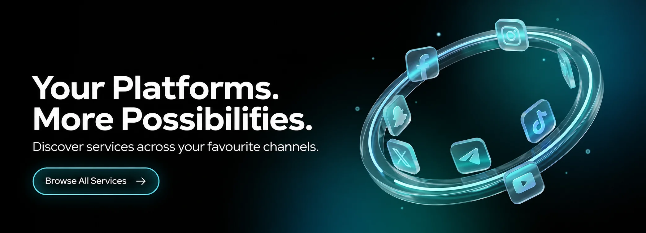 Explore services for social platforms.
