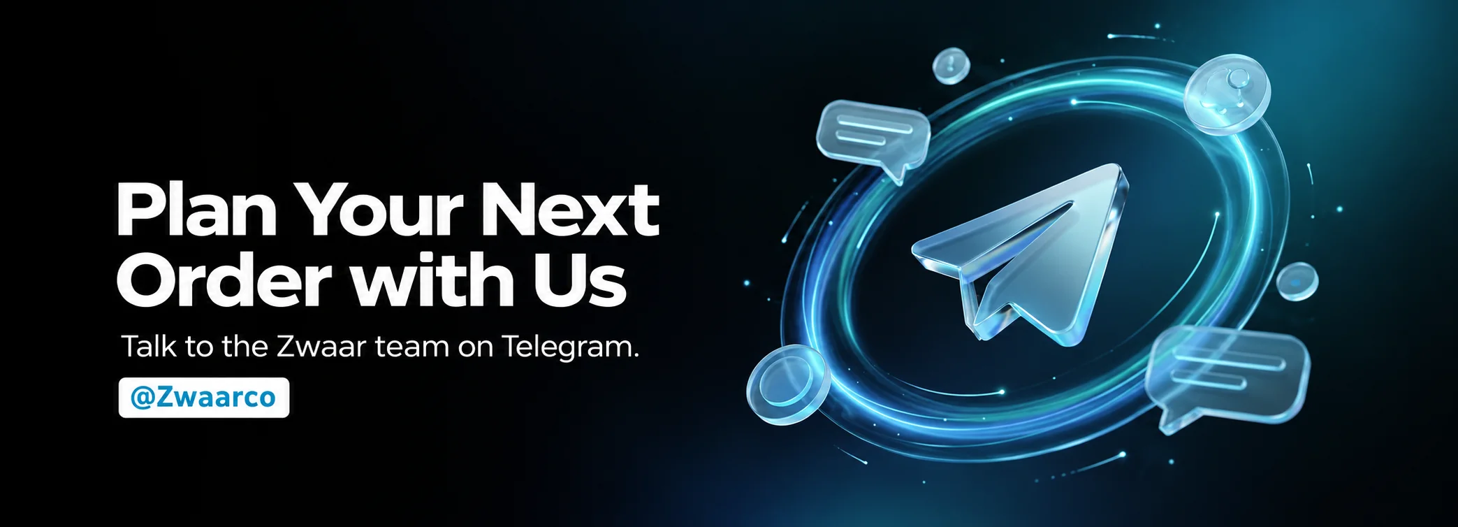 Contact Zwaar on Telegram.